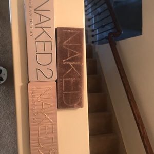 Urban Decay Naked palette 1,2,&3!